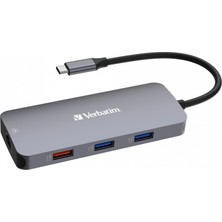 Verbatım 32152 Usb-C Pro 9 Port Çok Bağlantılı Hub Cmh-09