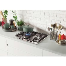 Hoover HHG6BRK3X H-Hob 300 Gas Inox Ankastre Ocak