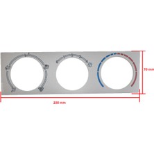 Toyota Klıma Kontrol Panel Filmi (Üniversal) Tyt F1234
