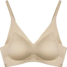 Cottonhill Ten Lazer Kesim Dikişsiz Sütyen Çıkarılabilir Pedli Hayalet Sütyen Agraflı Ayarlanabilir Askılı