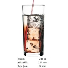 6’lı Meşrubat Bardağı 52402 - Göz Dekor