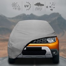 Dacia Duster (2018 - ) Oto Branda Su Geçirmez Miflonlu Araba Brandası Klipsli Araba Çadırı