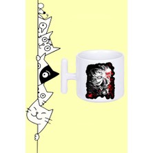 Youjo Senki Saga Of Tanya Karakter Anime Tasarım Baskılı Beyaz T Sap Kupa Bardak