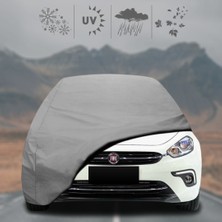 Fiat Ottimo Hatchback Oto Branda Su Geçirmez Miflonlu Araba Brandası Klipsli Araba Çadırı