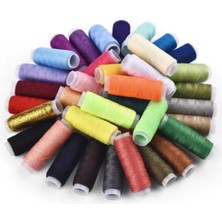 Ozn Aksesuar 39 Renk Dikiş Iplikleri Polyester Nakış Makinesi Iplik Kiti