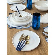Rossev Yemek Takımı Modern Sade 81 Parça 6 Kişilik