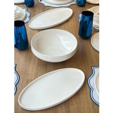 Rossev Yemek Takımı Modern Sade 81 Parça 6 Kişilik