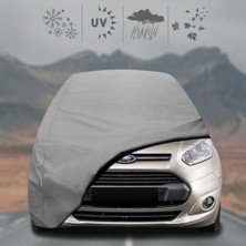 Ford Tourneo Connect (2013 - 2020) Oto Branda Su Geçirmez Miflonlu Araba Brandası Klipsli Araba Çadırı