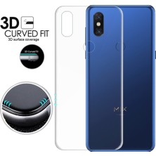 Ehr. Xiaomi Mi Mix 3 ile Uyumlu Ön Arka Koruma Full Body Jelatin