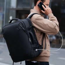 Mark Ryden Venture Su Geçirmez USB Şarj Girişli 17.3” Laptop Uyumlu Seyahat ve Günlük Sırt Çantası