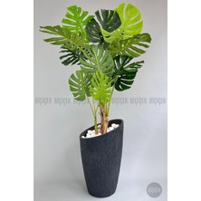 Yapay Monstera Ağacı 200 cm Lux Dış Mekan Saksıda