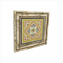 Italyan Deseni Baskılı Doğaltaş Tablo (25 x 25 KD-102)