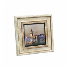Kız Kulesi Baskılı Doğaltaş Tablo 20CMX20CM KRT-017