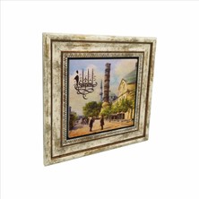 Çemberlitaş Baskılı Doğaltaş Tablo (25 x 25 Krt-51)