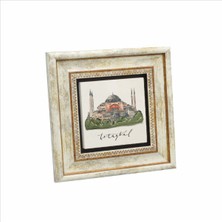 Ayasofya Camii Baskılı Doğaltaş Tablo 20CMX20CM KRT-006