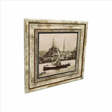 Eminönü Yeni Camii Baskılı Doğaltaş Tablo 25X25 Krt-41