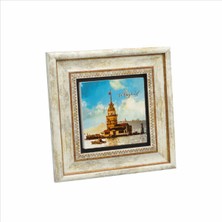 Kız Kulesi Baskılı Doğaltaş Tablo 20X20 Krt-18