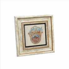 Istanbul Sembolik Yerler Baskılı Doğaltaş Tablo 20X20 Krt-30