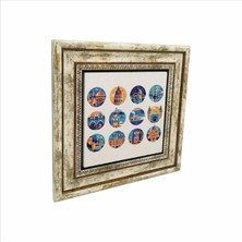 Istanbul Baskılı Doğaltaş Tablo (25 x 25 Krt-55)