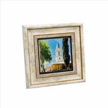 Adalet Kulesi Topkapı Sarayı Baskılı Doğaltaş Tablo 20X20 Krt-53