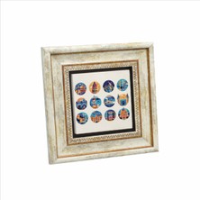 Istanbul Baskılı Doğaltaş Tablo 20X20 Krt-55