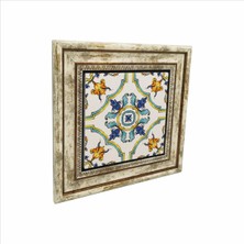 Italyan Deseni Baskılı Doğaltaş Tablo (25 x 25 Kd-82)