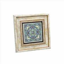 Italyan Deseni Baskılı Doğaltaş Tablo (20 x 20 Kd-75)