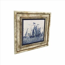 Hollanda Deseni Baskılı Doğaltaş Tablo (25 x 25 Kd-98)