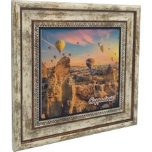 Kapadokya Baskılı Doğaltaş Tablo 25X25 KRT-160