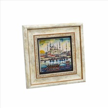 Sultanahmet Camii Baskılı Doğaltaş Tablo 20CMX20CM KRT-014