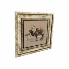 Kapadokya Baskılı Doğaltaş Tablo (25 x 25 KRT-117)