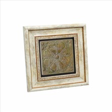 Lotus Çiçeği Tanrıça Anahita'nın Sembolü Baskılı Doğaltaş Tablo (20CMX20CM )(KD-105)