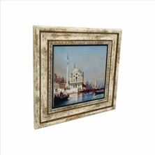 Ortaköy Camii Baskılı Doğaltaş Tablo 25X25 Krt-38