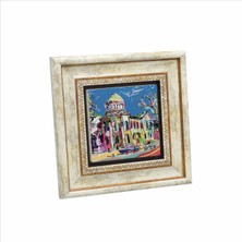 Ukrayna Görseli Baskılı Doğaltaş Tablo (20 x 20 Krg-66)