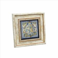 Hollanda Çinisi Baskılı Doğaltaş Tablo (20 x 20 Kd-71)