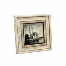 Ortaköy Camii Fotoğraf, 1920’LER Baskılı Doğaltaş Tablo 20X20 Krt-37