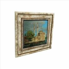 Ortaköy Camii Baskılı Doğaltaş Tablo 25CMX25CM KRT-039