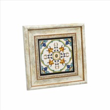 Italyan Deseni Baskılı Doğaltaş Tablo (20 x 20 Kd-80)