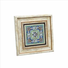 Italyan Deseni Baskılı Doğaltaş Tablo (20 x 20 Kd-77)