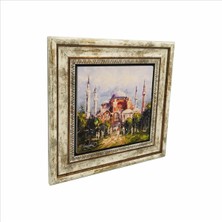 Ayasofya Camii Hagia Sophia Baskılı Doğaltaş Tablo 25CMX25CM KRT-003