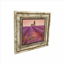 Fransa Görseli Baskılı Doğaltaş Tablo (25 x 25 Krg-10)