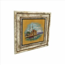 Ortaköy Camii Baskılı Doğaltaş Tablo 25CMX25CM KRT-036