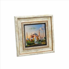 Ayasofya Camii Baskılı Doğaltaş Tablo 20X20 Krt-1