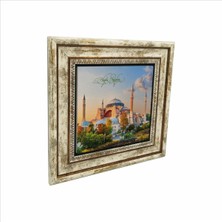 Ayasofya Hagia Sophia Baskılı Doğaltaş Tablo 25CMX25CM KRT-001