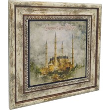 Edirne Selimiye Baskılı Doğaltaş Tablo 25X25 KRT-163