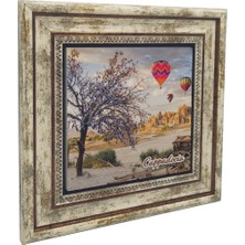 Kapadokya Baskılı Doğaltaş Tablo 25X25 KRT-159