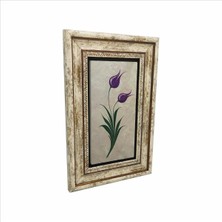 Ebru Baskılı Doğaltaş Tablo 20CMX30CM DRT-045