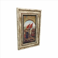 Fatih Sultan Mehmet Baskılı Doğaltaş Tablo 20CMX30CM DRT-022