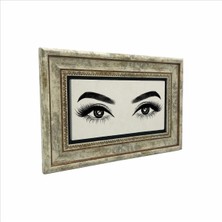 Arap Kadın Baskılı Doğaltaş Tablo 20CMX30CM DRG-051