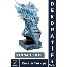 Premium Yüksek Kaliteli Çok Şık Dekoratif Hediyelik Özel Gün Biblo Koleksiyon Polyester Dragon Model